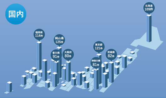 国内実績